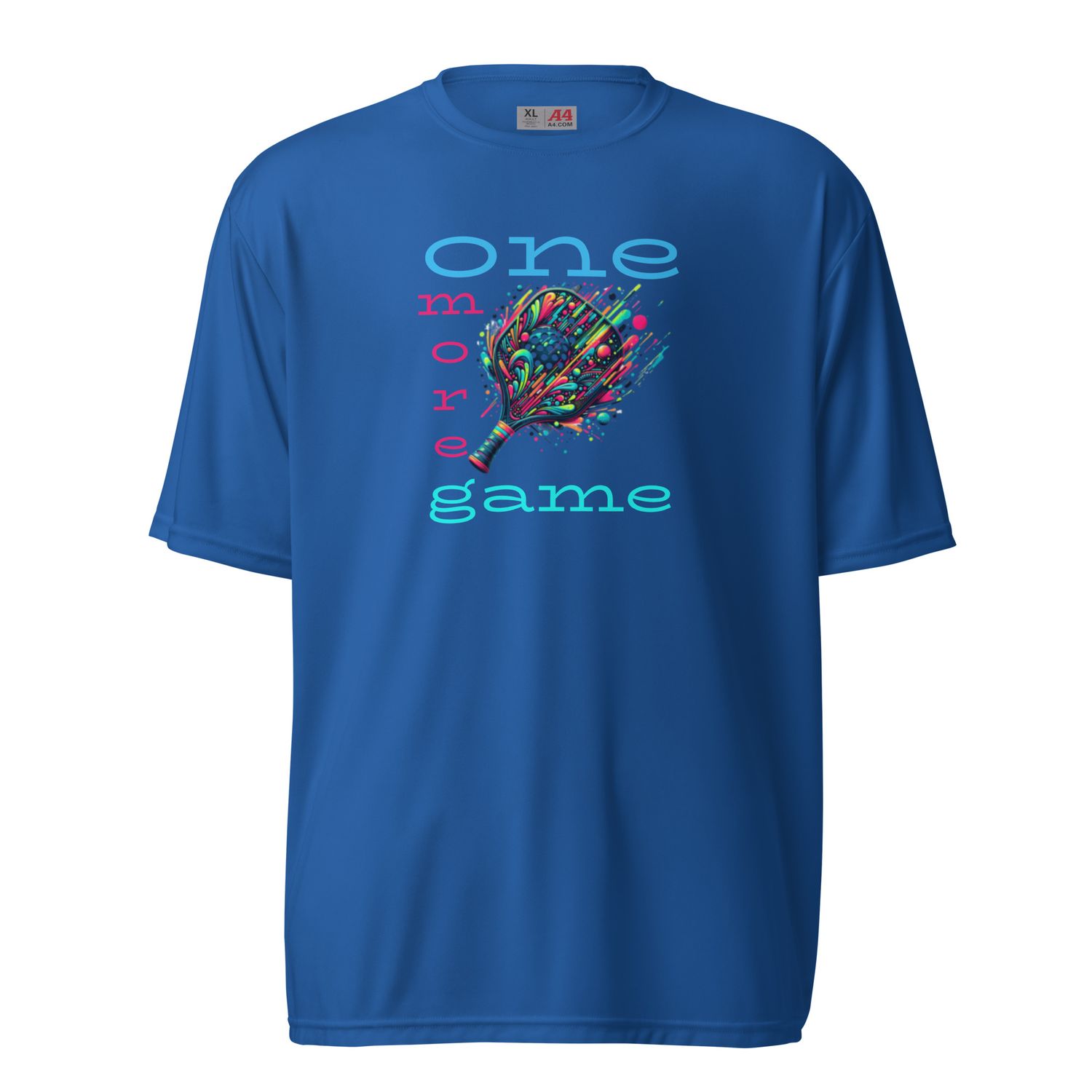 One More Game Unisex performance crew neck t-shirt