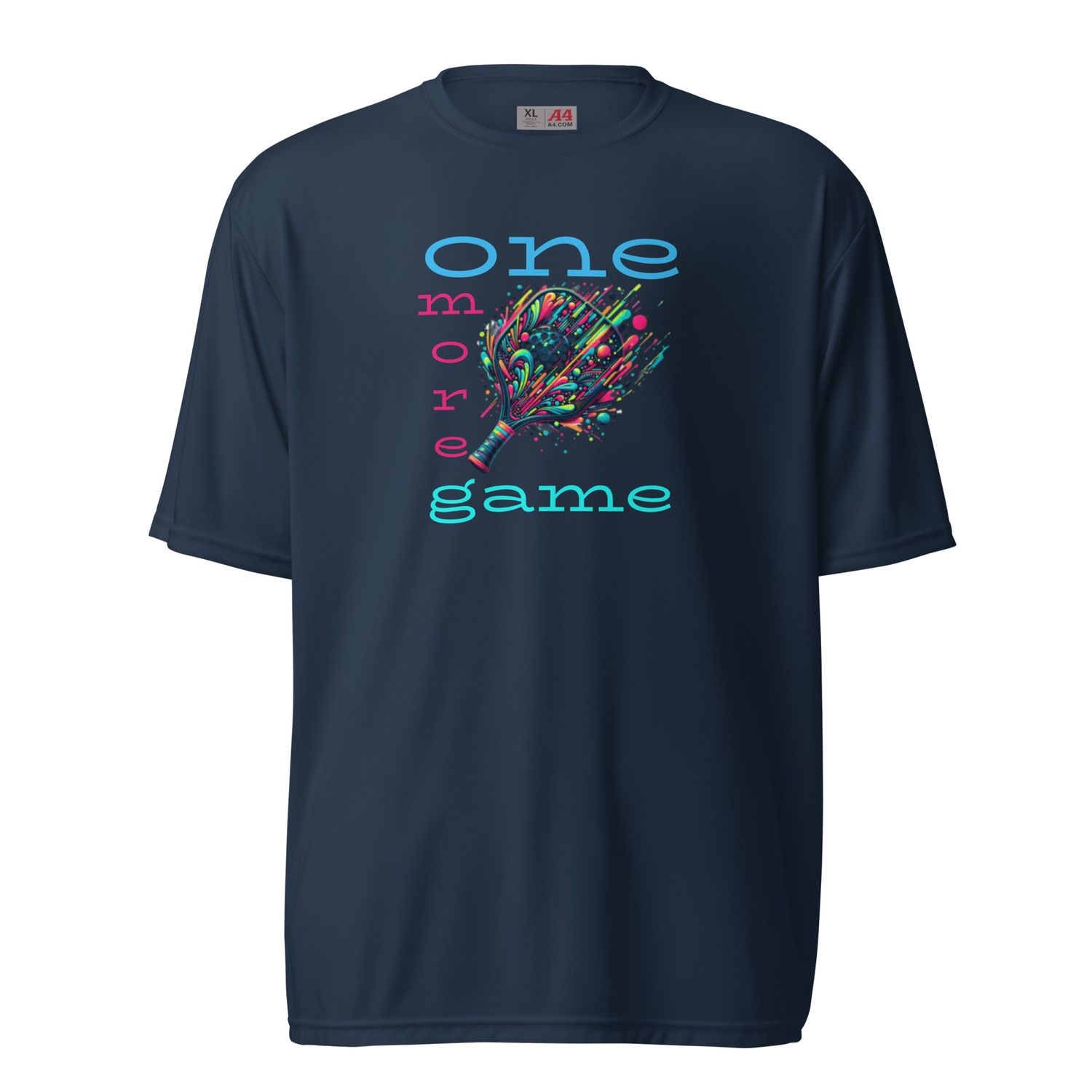One More Game Unisex performance crew neck t-shirt