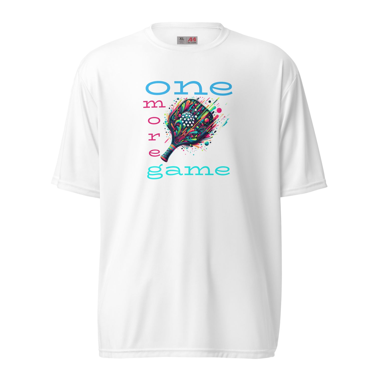 One More Game Unisex performance crew neck t-shirt