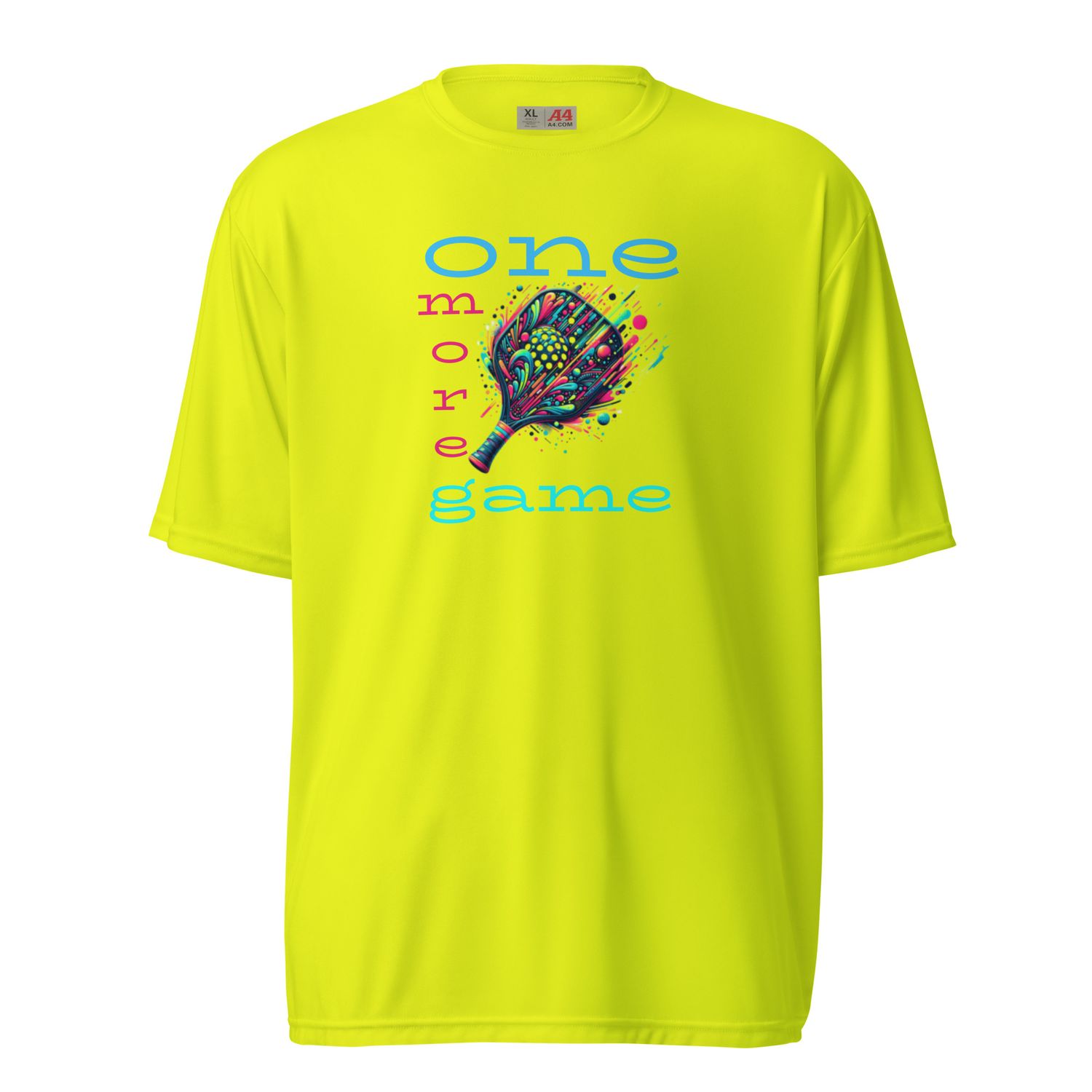 One More Game Unisex performance crew neck t-shirt