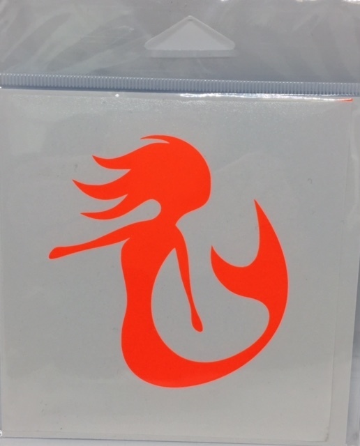 Mermaid Minded™ Neon Orange Decal