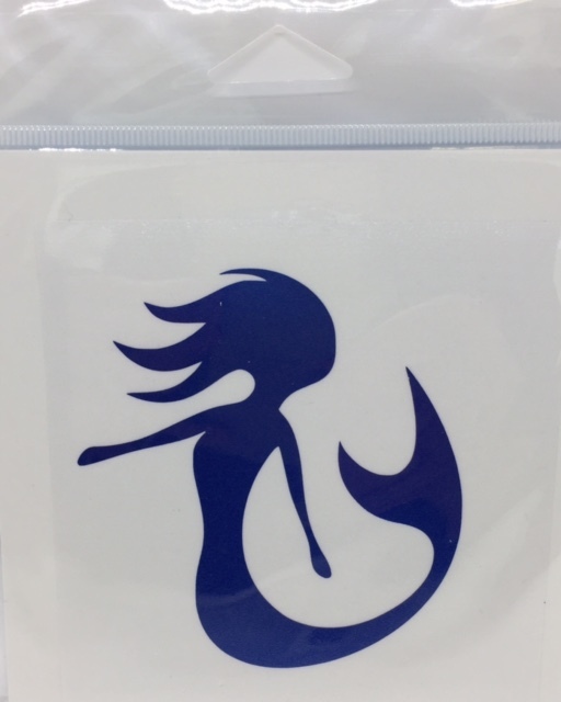 Mermaid Minded™ Metallic Blue Decal