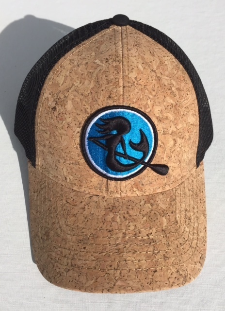 SUP Mermaid™ Cork &amp; Black Mesh SnapBack