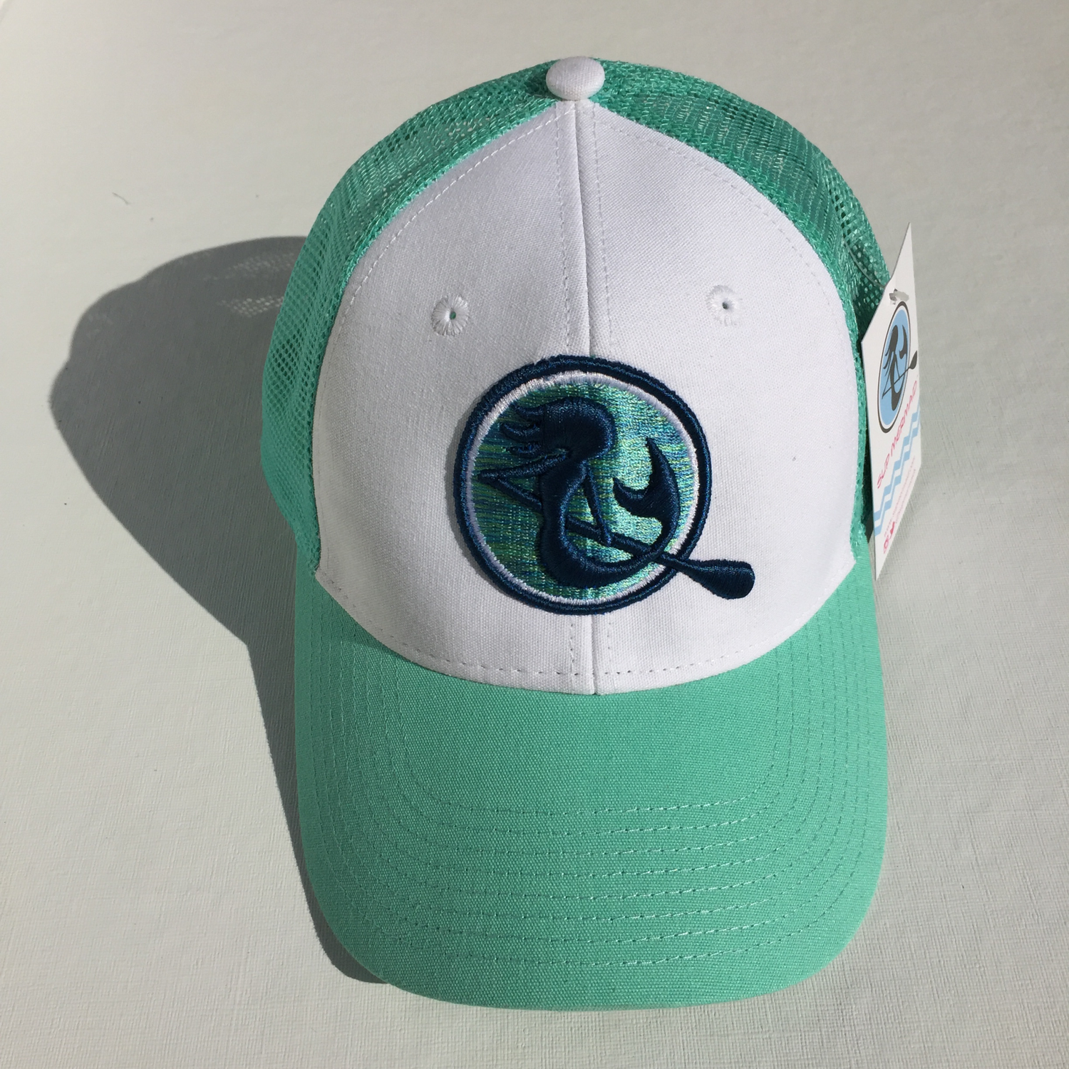 SUP Mermaid™ - Seafoam &amp; White Snapback