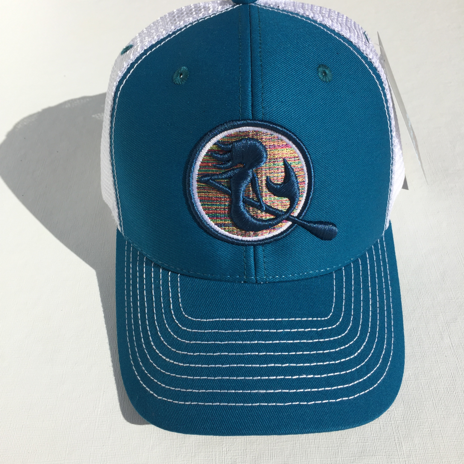 SUP Mermaid™ Blue &amp; White Snapback