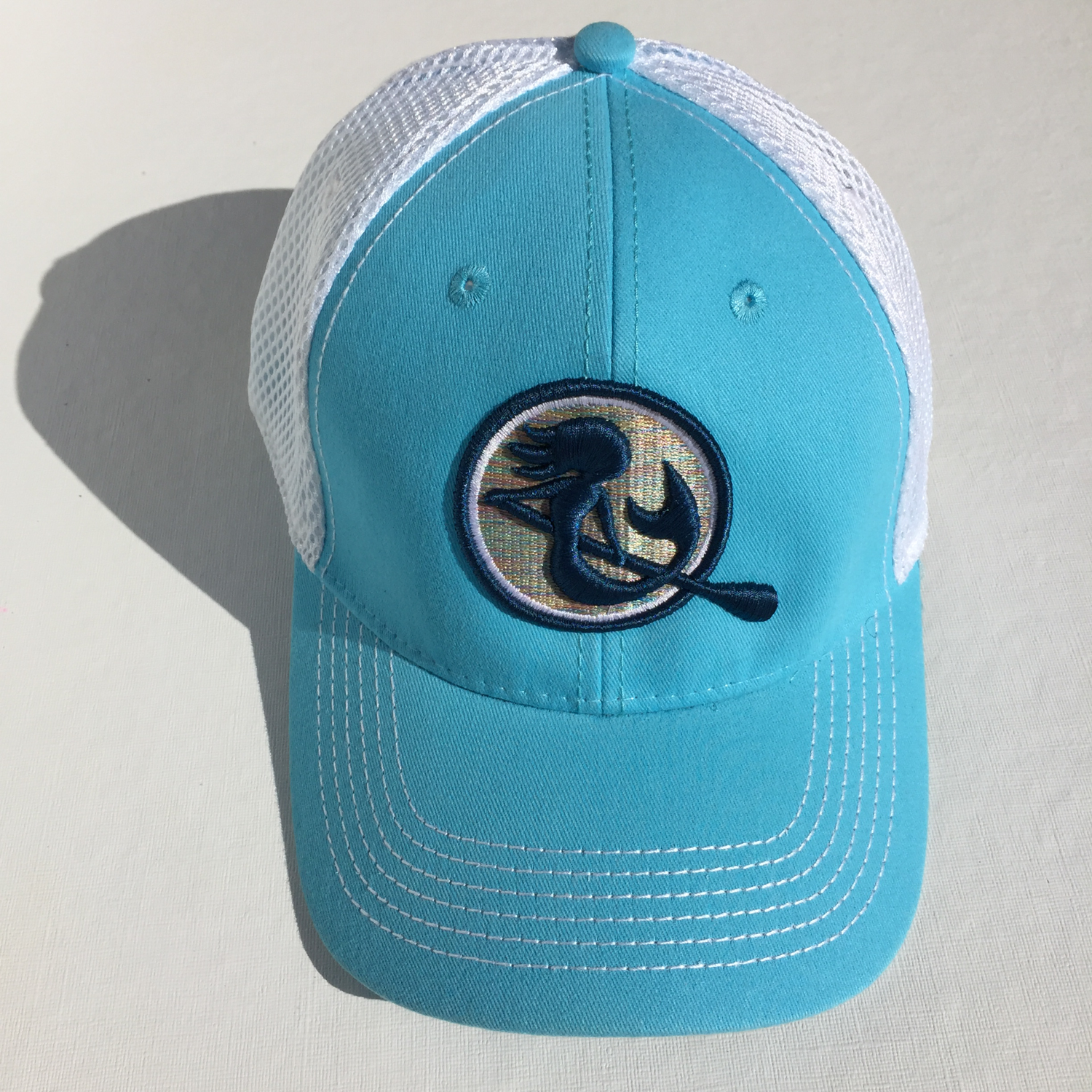 SUP Mermaid™ Blue &amp; White Soft Mesh Adjustable