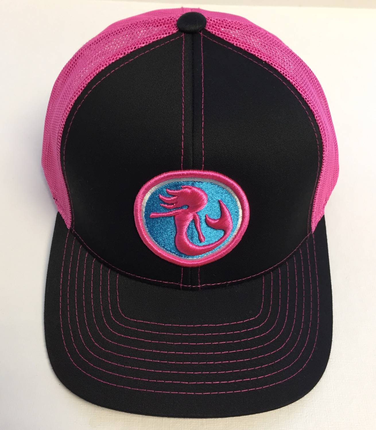 Mermaid Minded™ - Black &amp; Hot Pink SnapBack