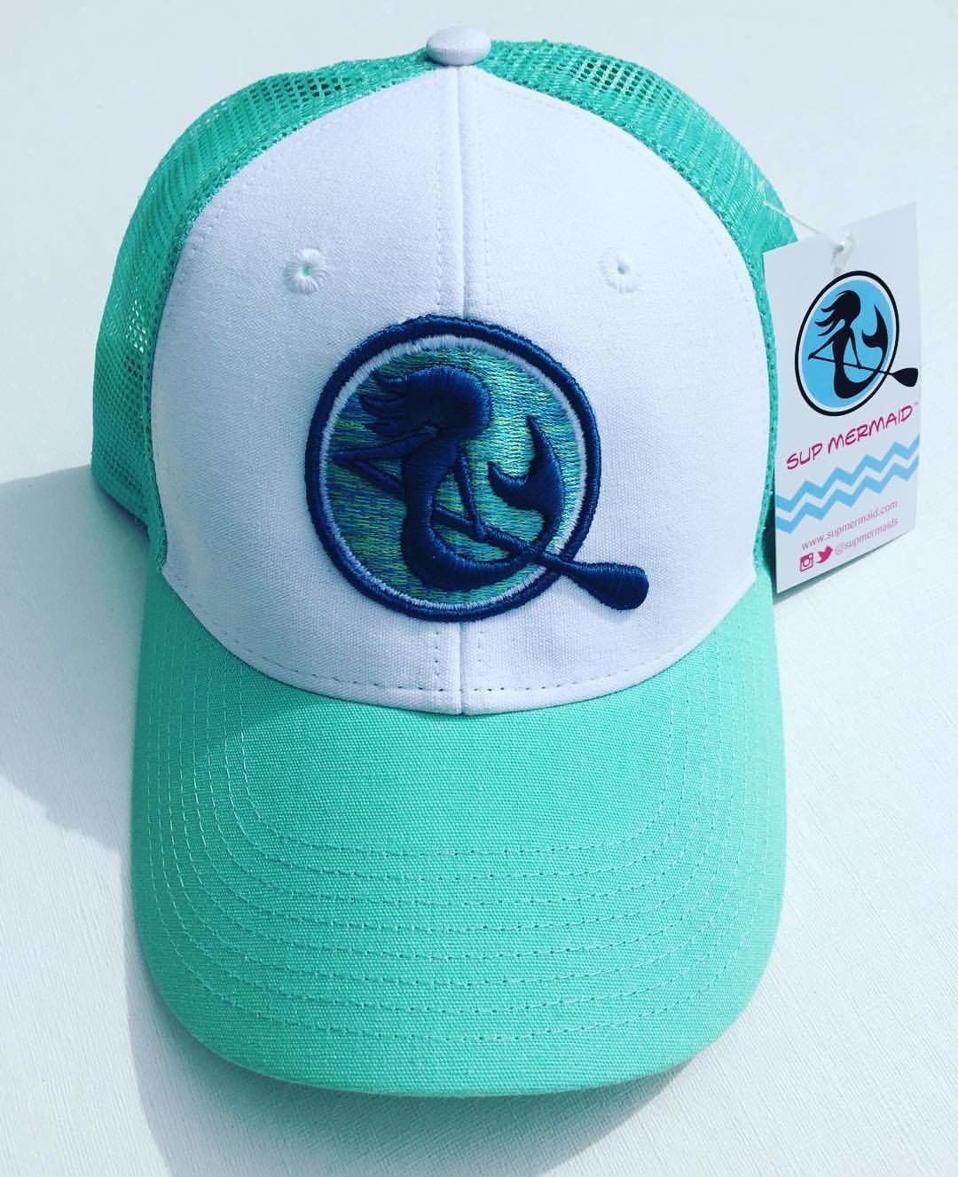 SUP Mermaid™ Mint &amp; White Snapback
