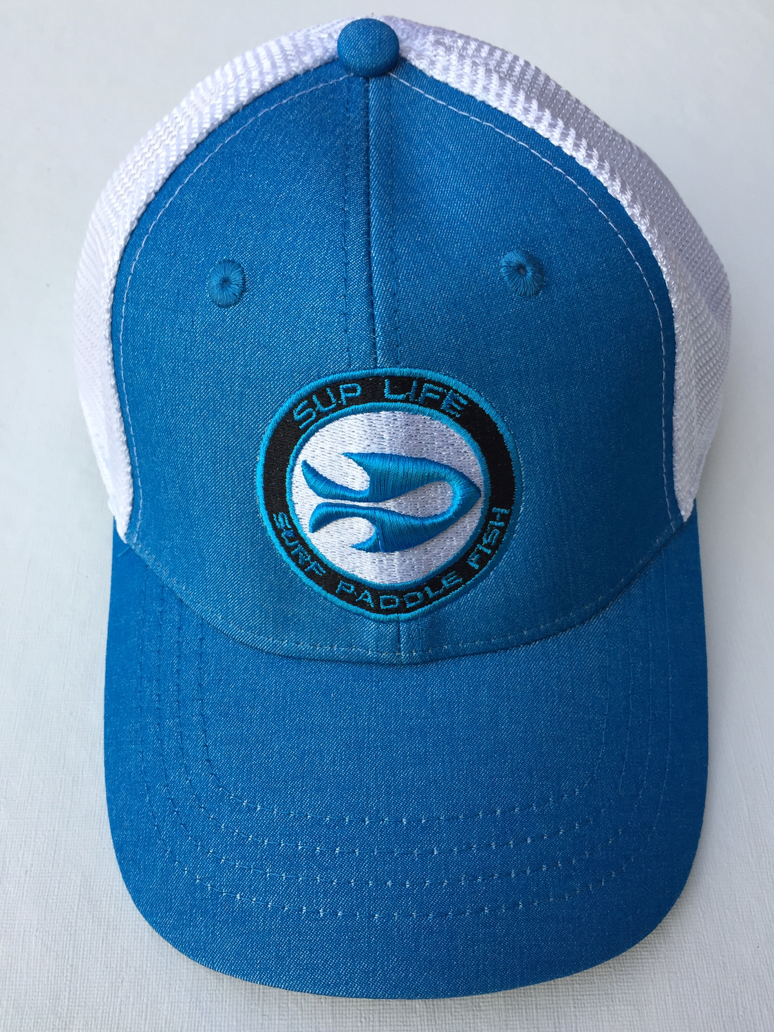 SUP LIFE® - Surf Paddle Fish - Ocean Blue &amp; White Adjustable