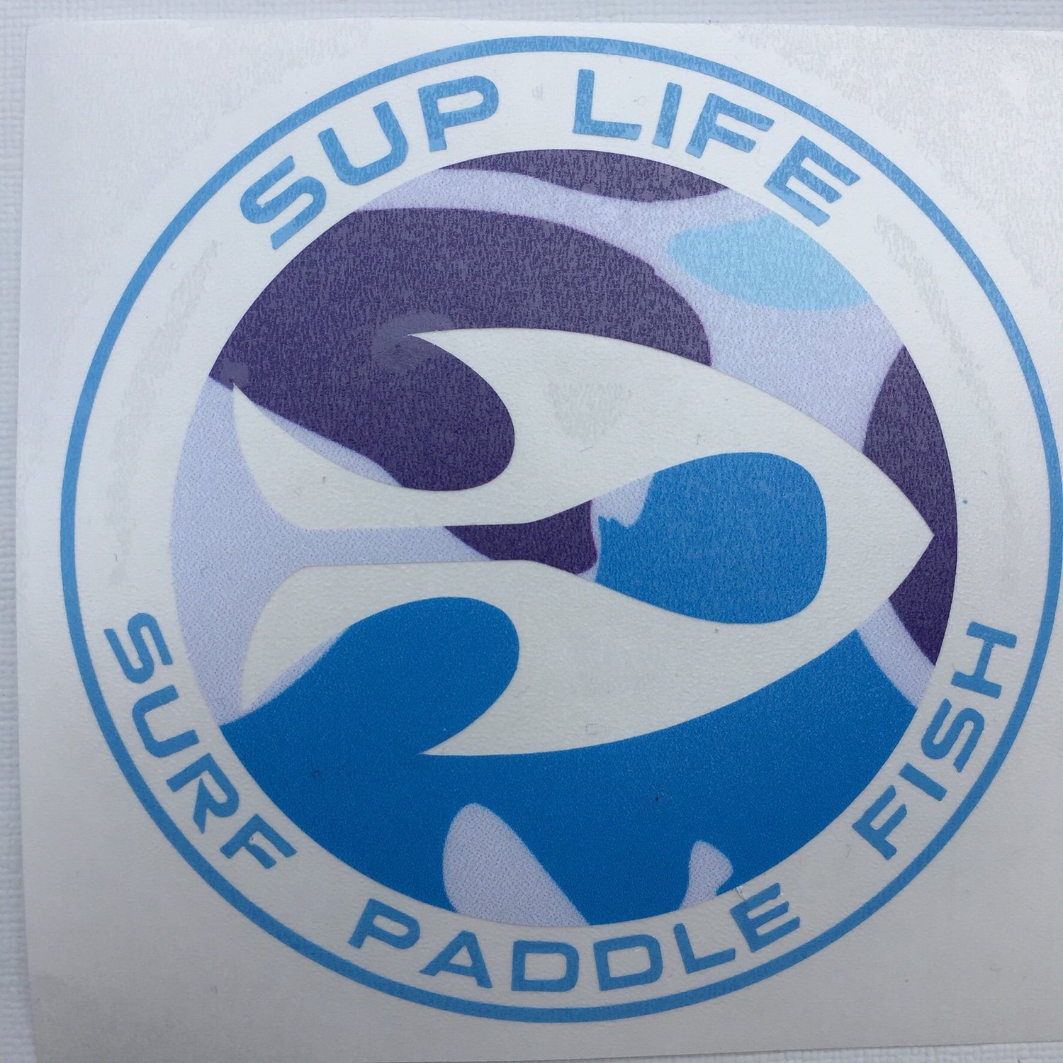 SUP LIFE® - Surf Paddle Fish Decal