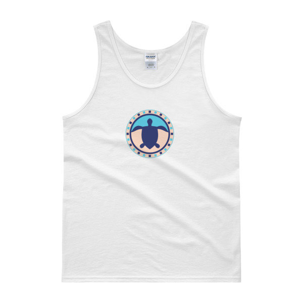 SUP LIFE® - Sea Turtle Tank top, Color: White, Size: S