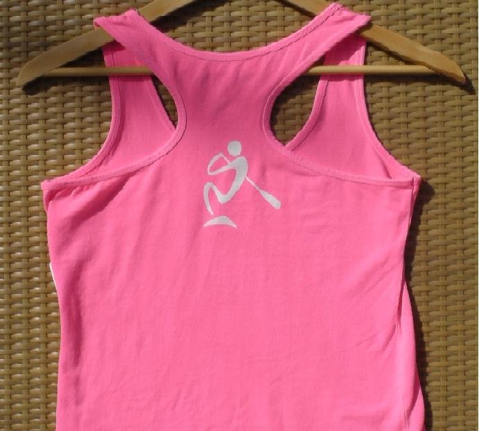 SUP LIFE® Pink Racer Back Tank Top