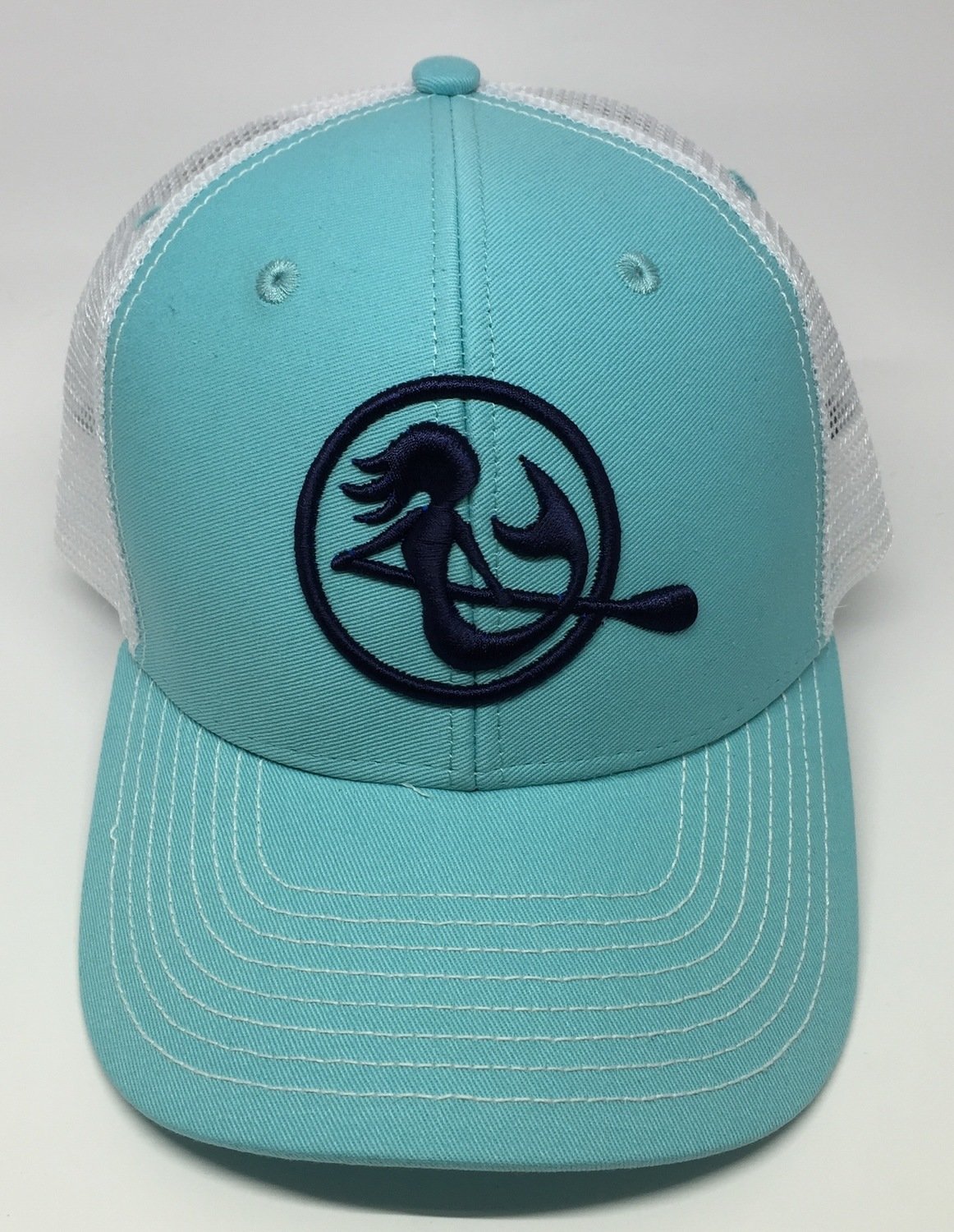 SUP Mermaid™ Sea Foam &amp; Navy Snapback