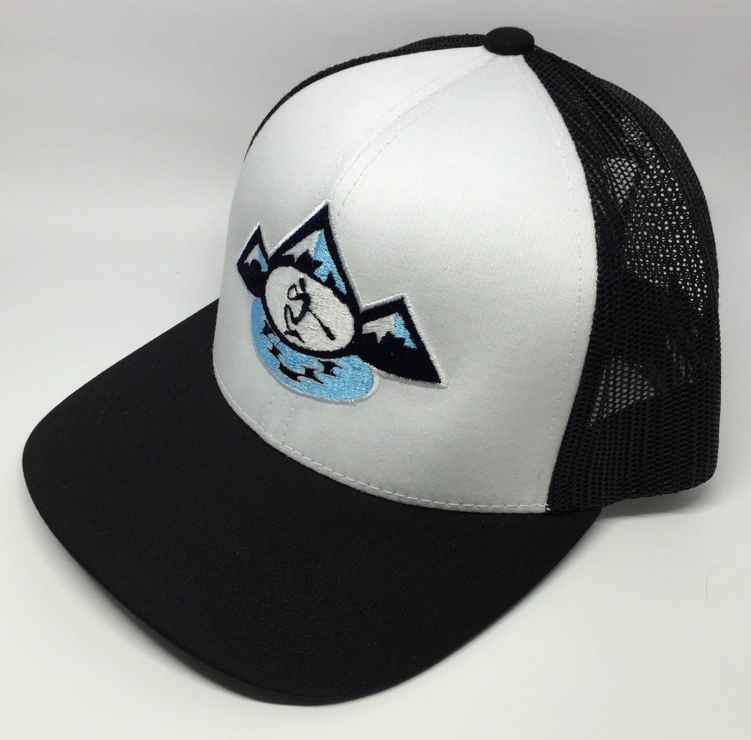 SUP LIFE® - Whitewater Black &amp; White Embroidered Snapback