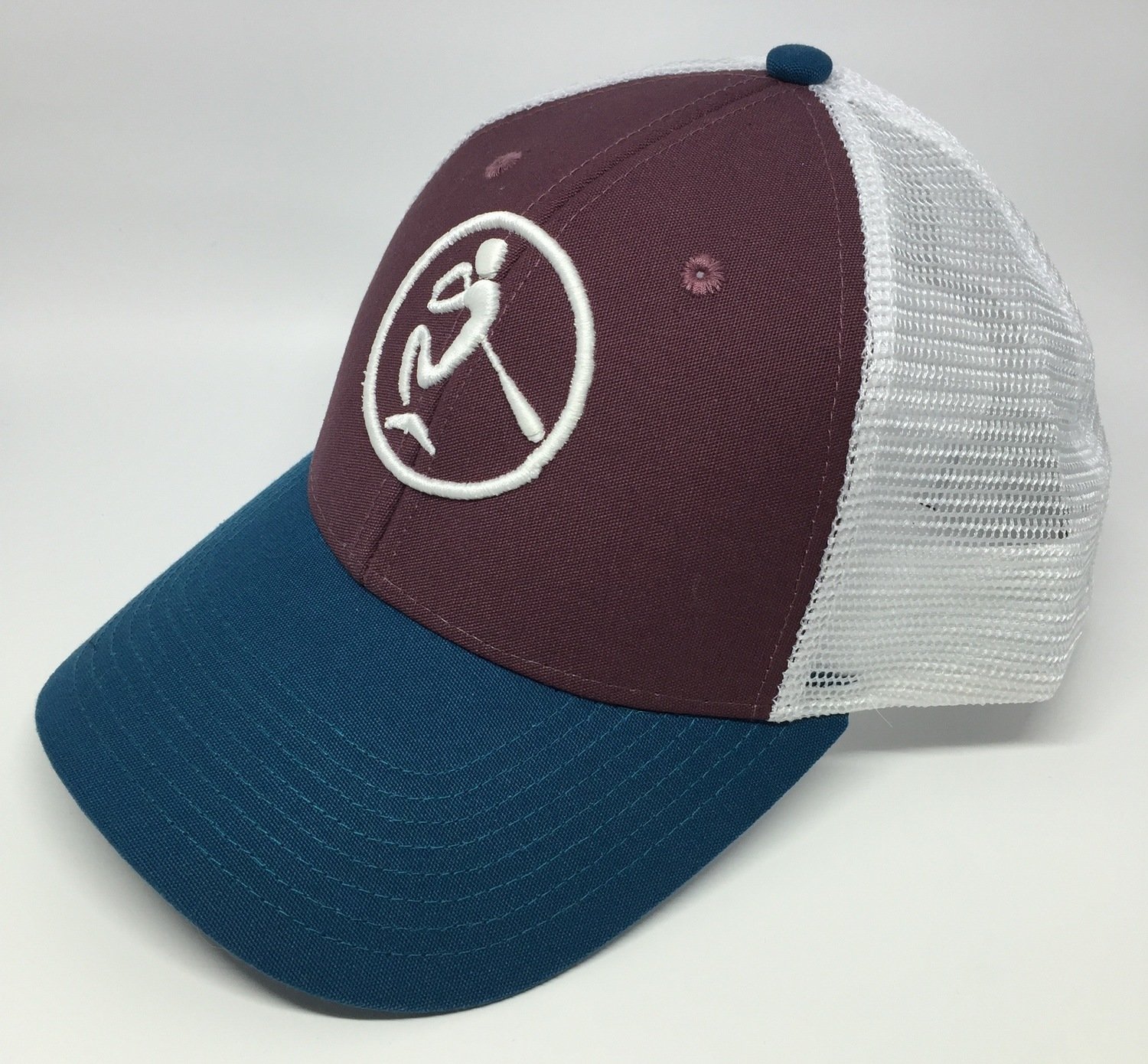SUP LIFE® - Navy, White &amp; Port Embroidered Snapback