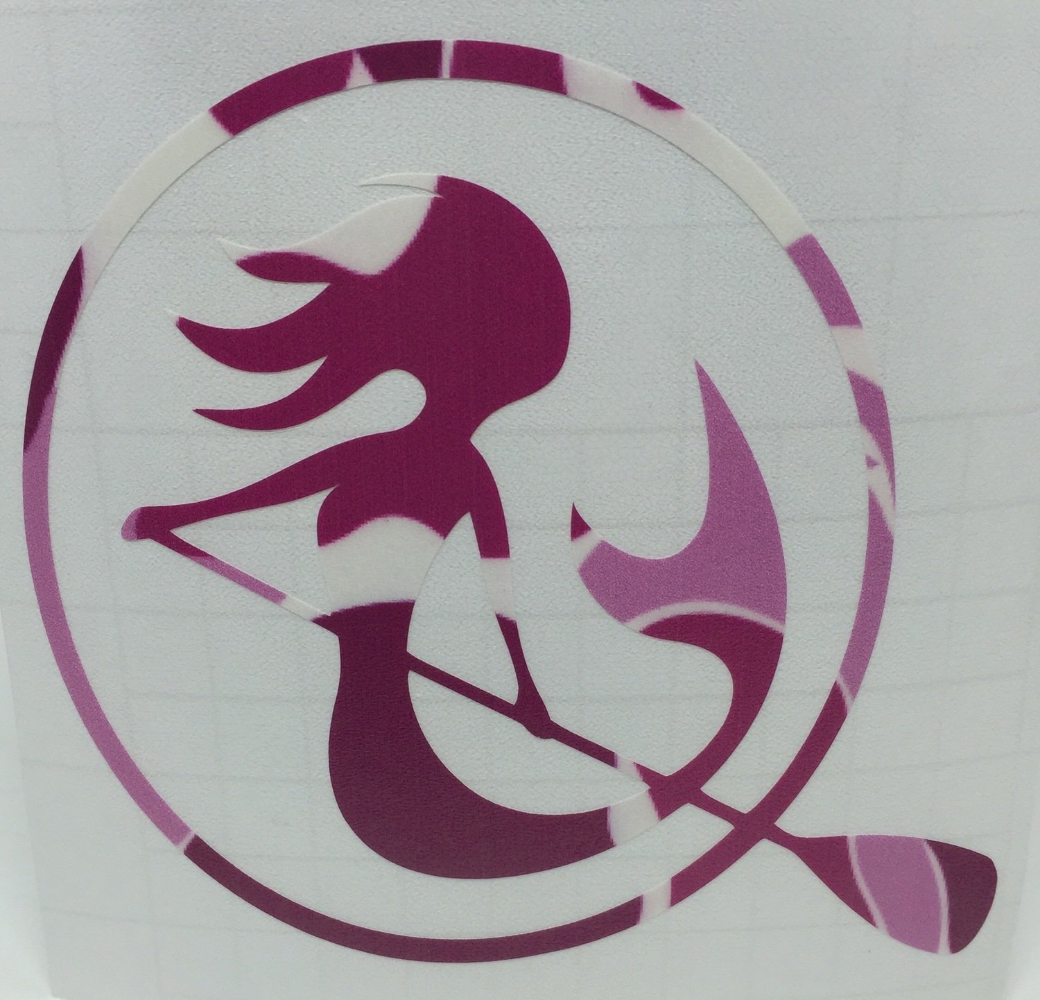 SUP Mermaid™ Mystic Pink Vinyl Decal