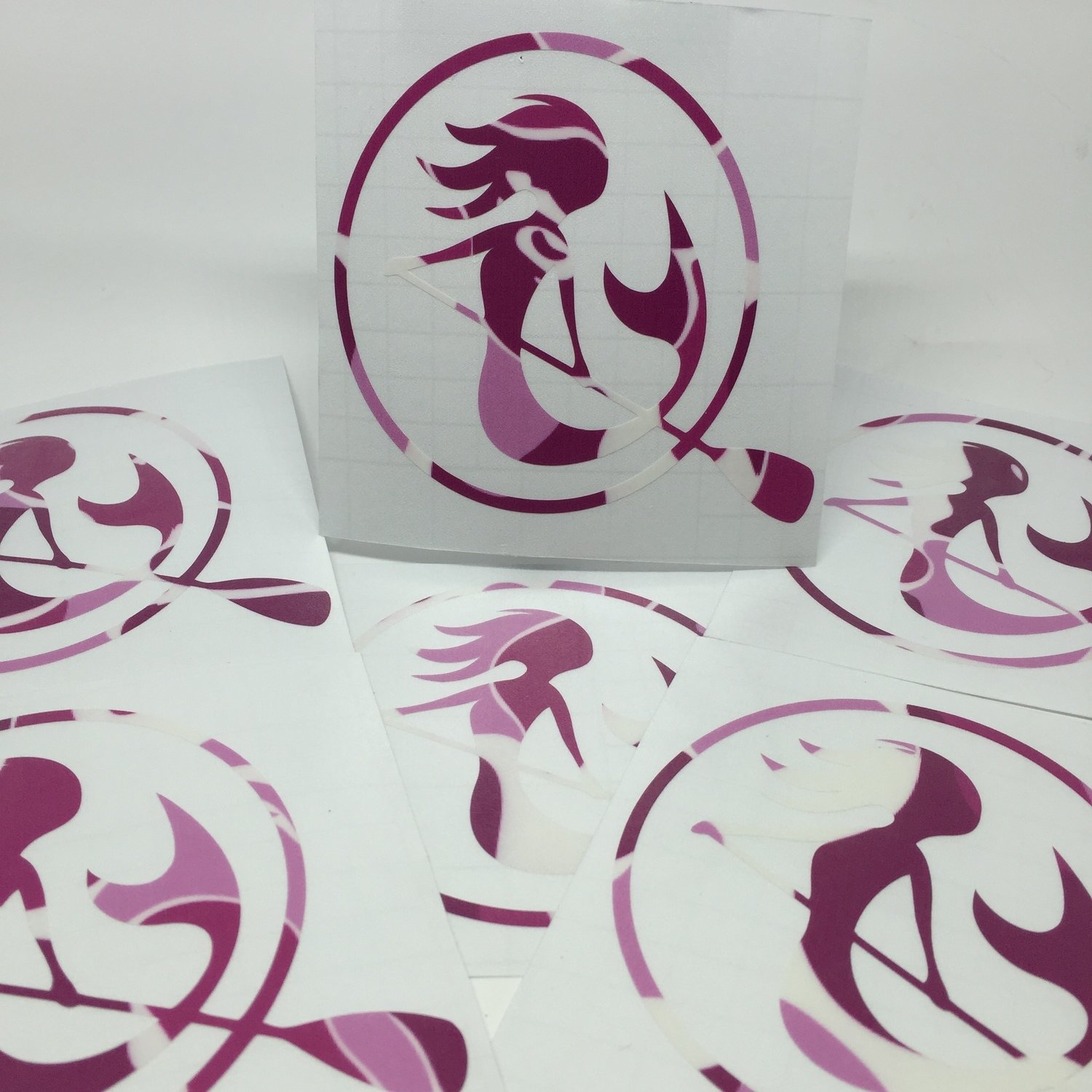 SUP Mermaid™ Mystic Pink Vinyl Decal