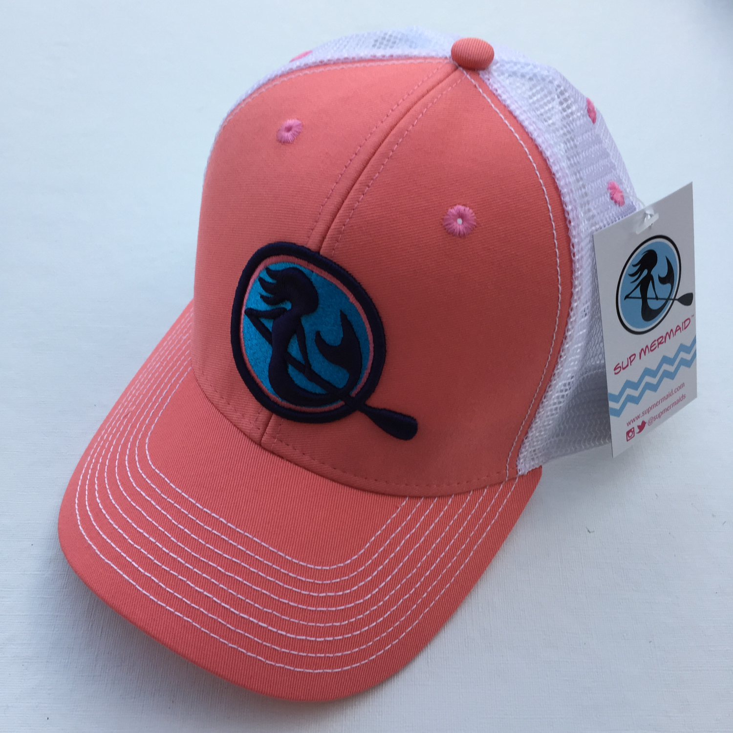 SUP Mermaid™ Coral &amp; White Ocean Blue