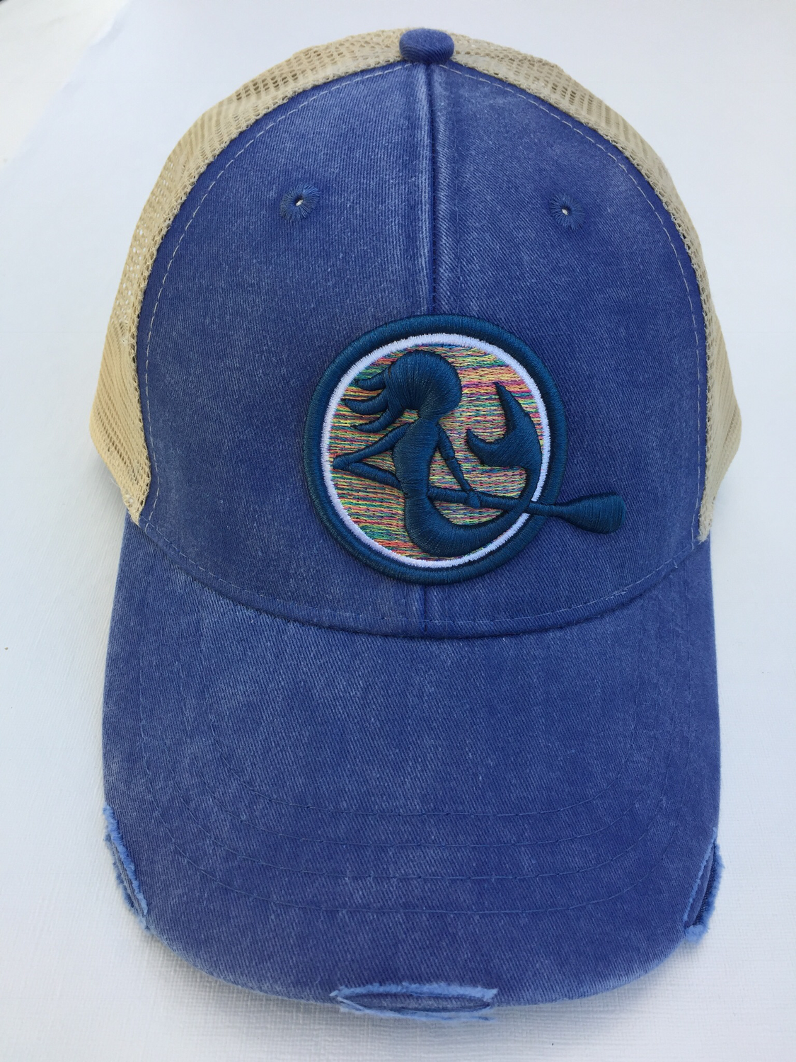SUP Mermaid™ - Blue &amp; Tan Snapback