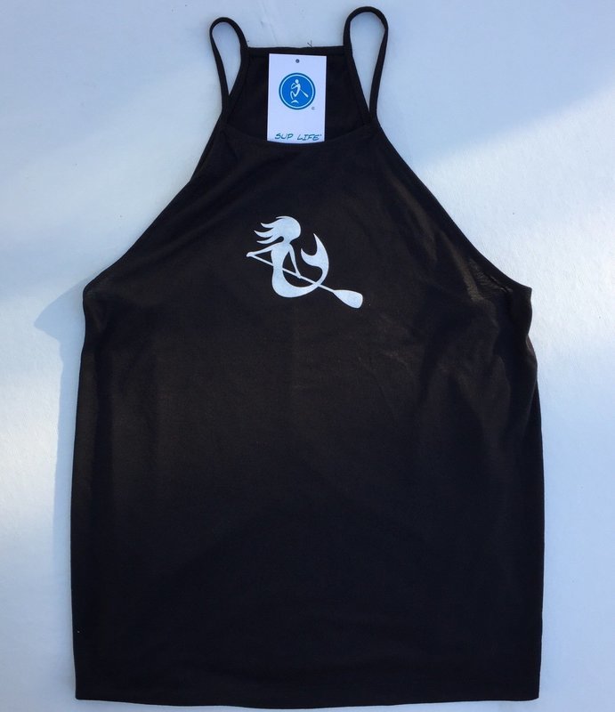 SUP Mermaid™ - Flowy Black Tanktop