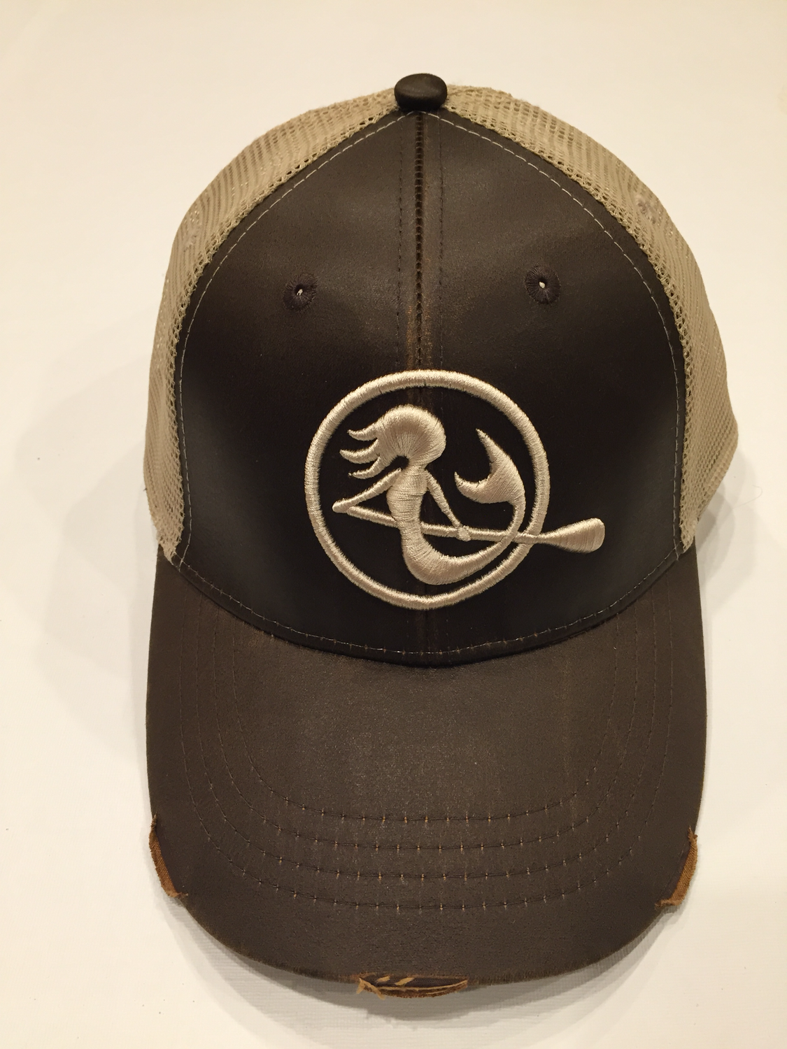 SUP Mermaid™️ Dark Brown &amp; Tan Snapback