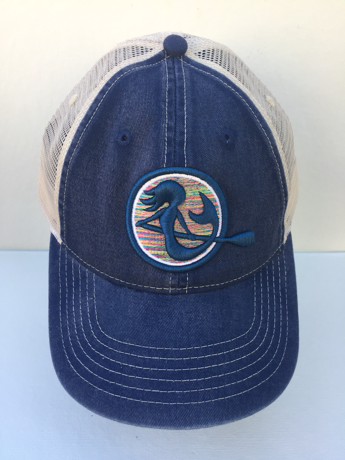 SUP Mermaid™ - Navy &amp; Ivory Snapback