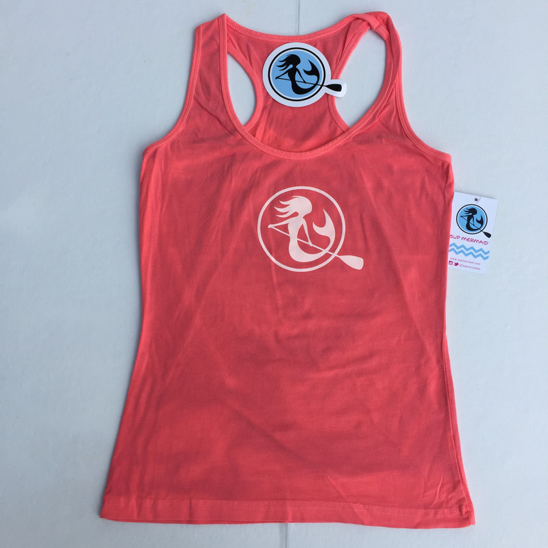 SUP Mermaid™ Coral Racer Back Tank Top