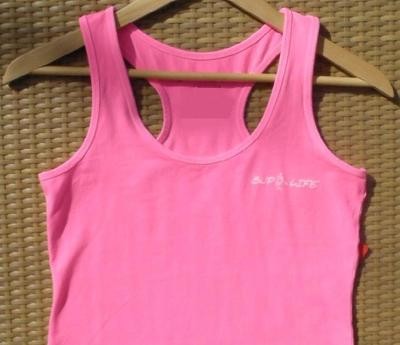 SUP LIFE® Pink Racer Back Tank Top