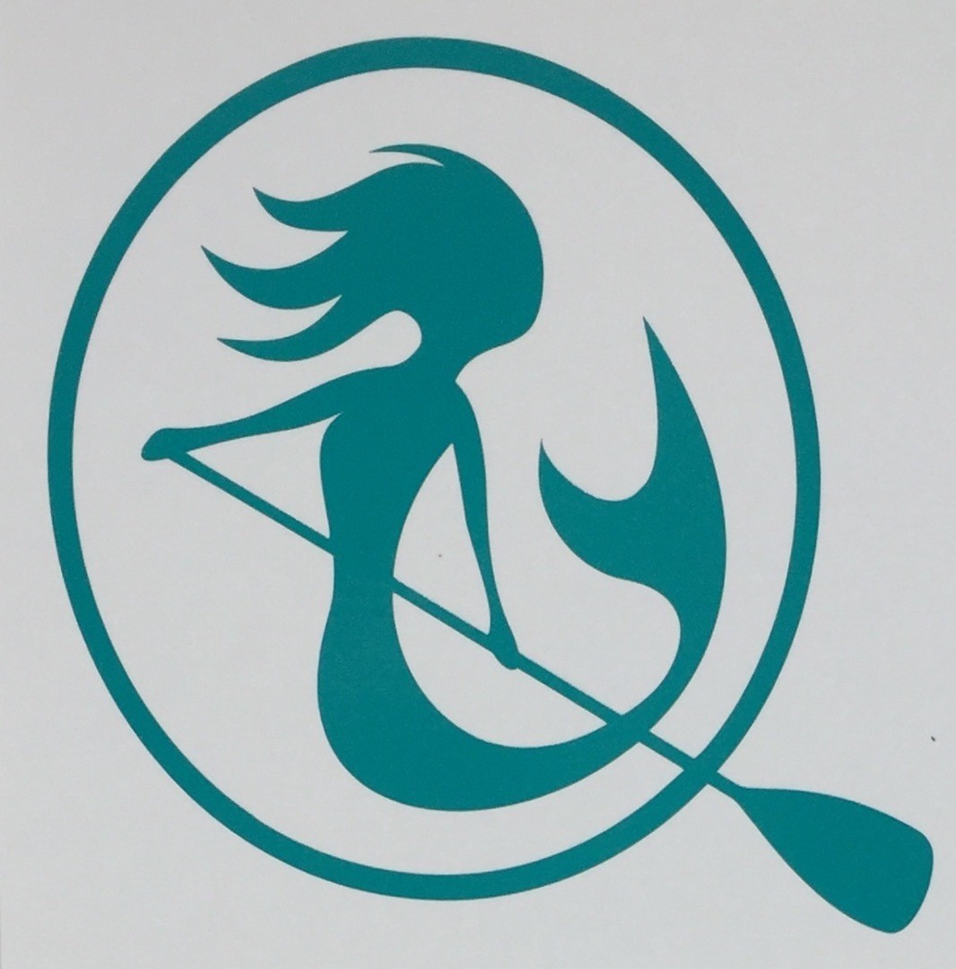 SUP Mermaid™ Turquoise Vinyl Decal