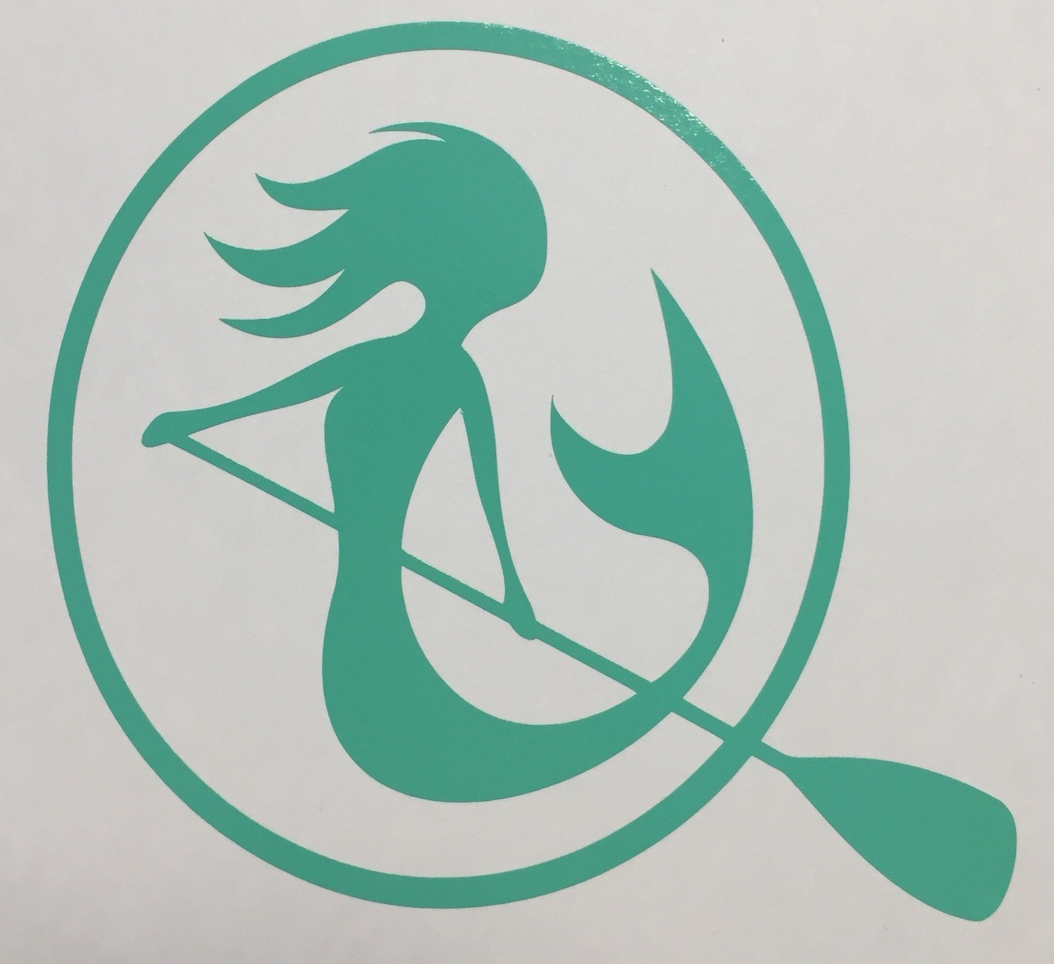 SUP Mermaid™ Mint Vinyl Decal