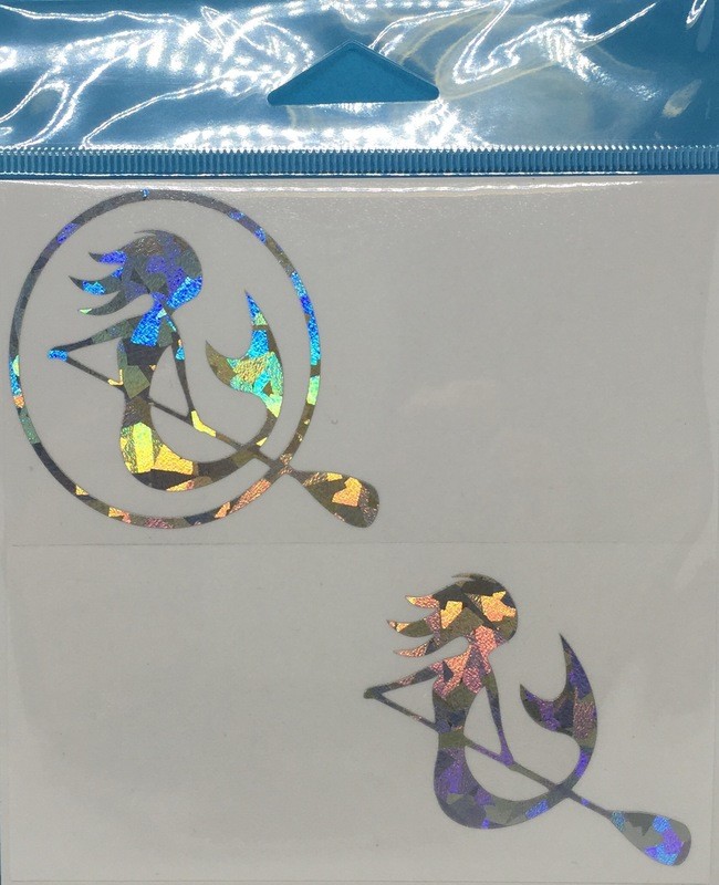 SUP Mermaid™ Water Reflections Vinyl Decal Twin Pack Mini