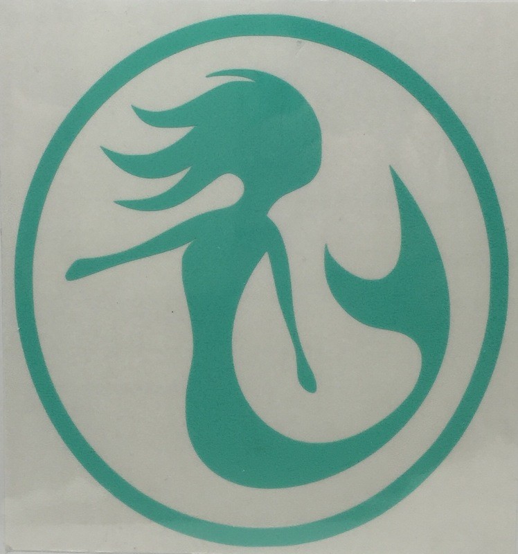 Mermaid Minded™ Mint Circle Decal