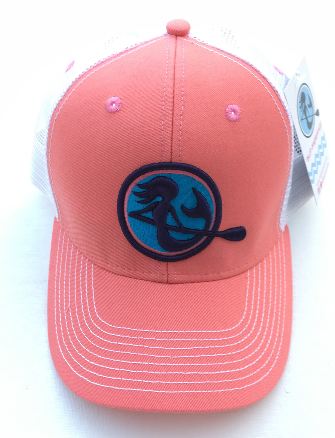 SUP Mermaid™ Coral &amp; White Ocean Blue