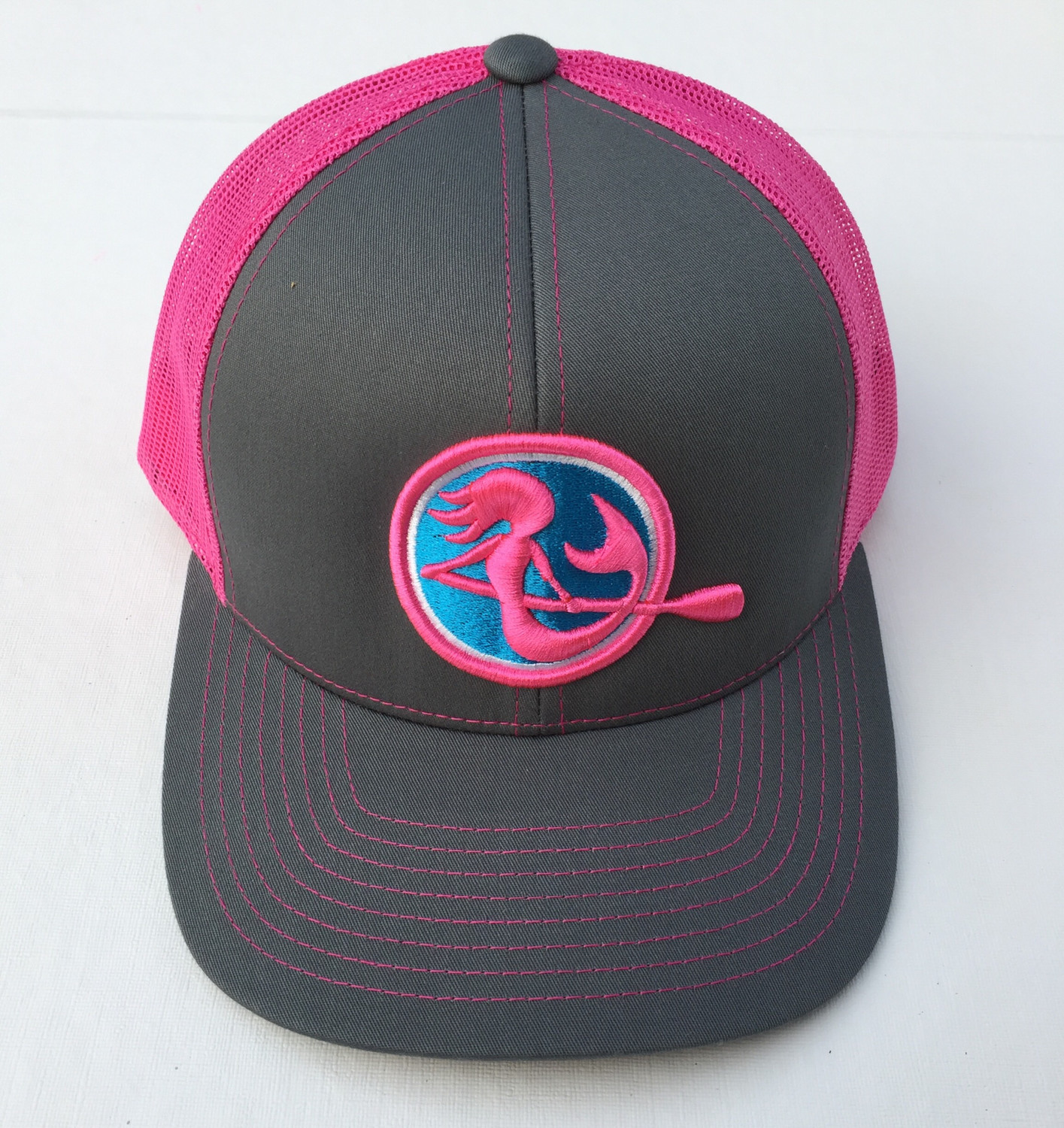 SUP Mermaid™ - Hot Pink &amp; Graphite Snapback