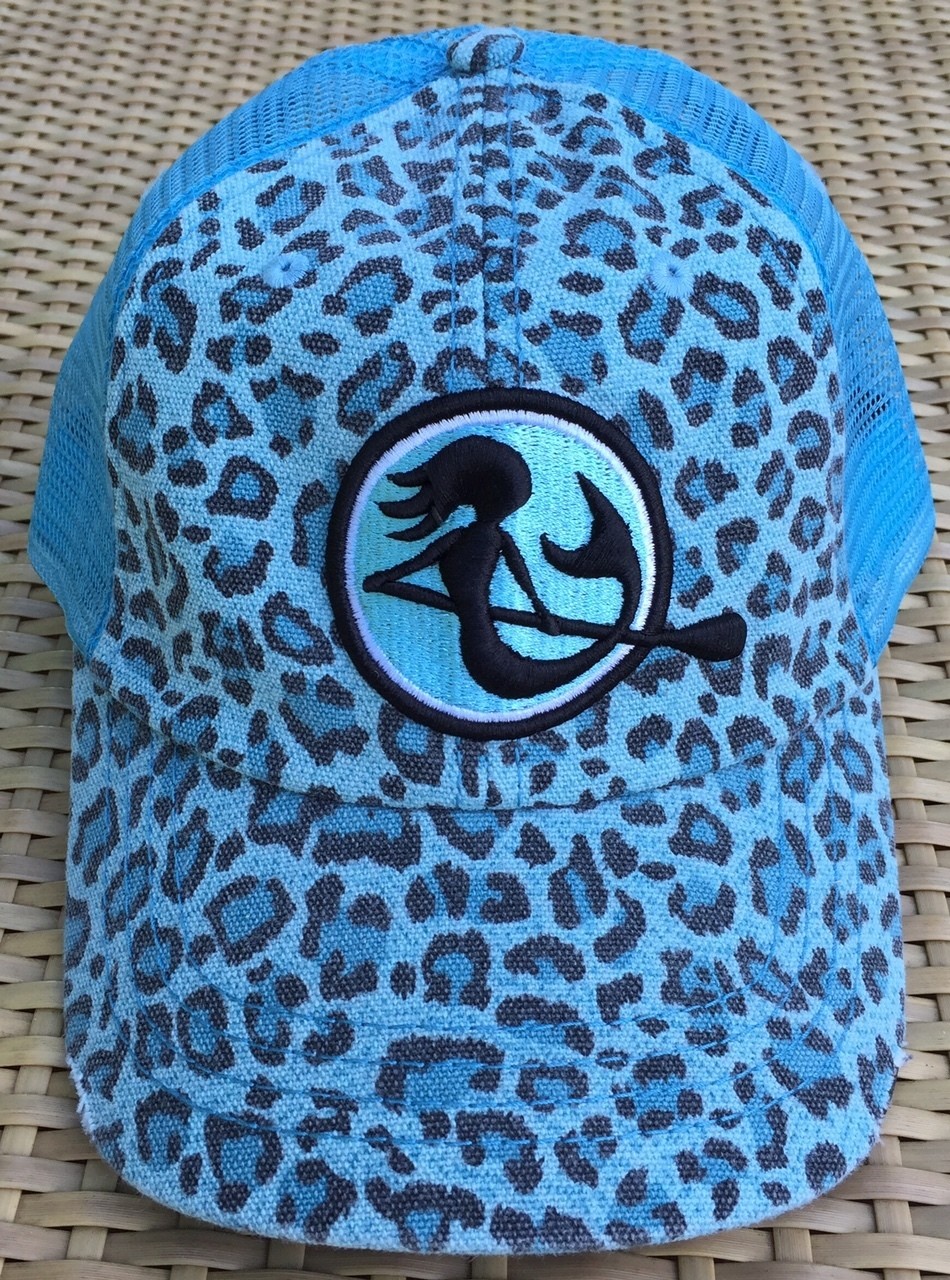 SUP Mermaid™ Blue Leopard Snapback