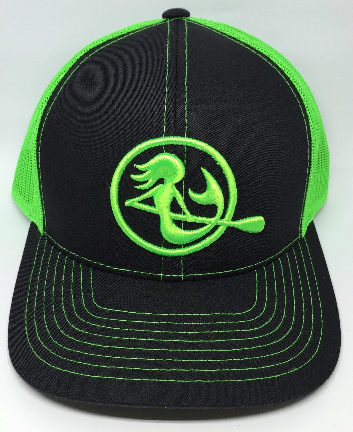 SUP Mermaid™  Black/Neon Green  Snapback