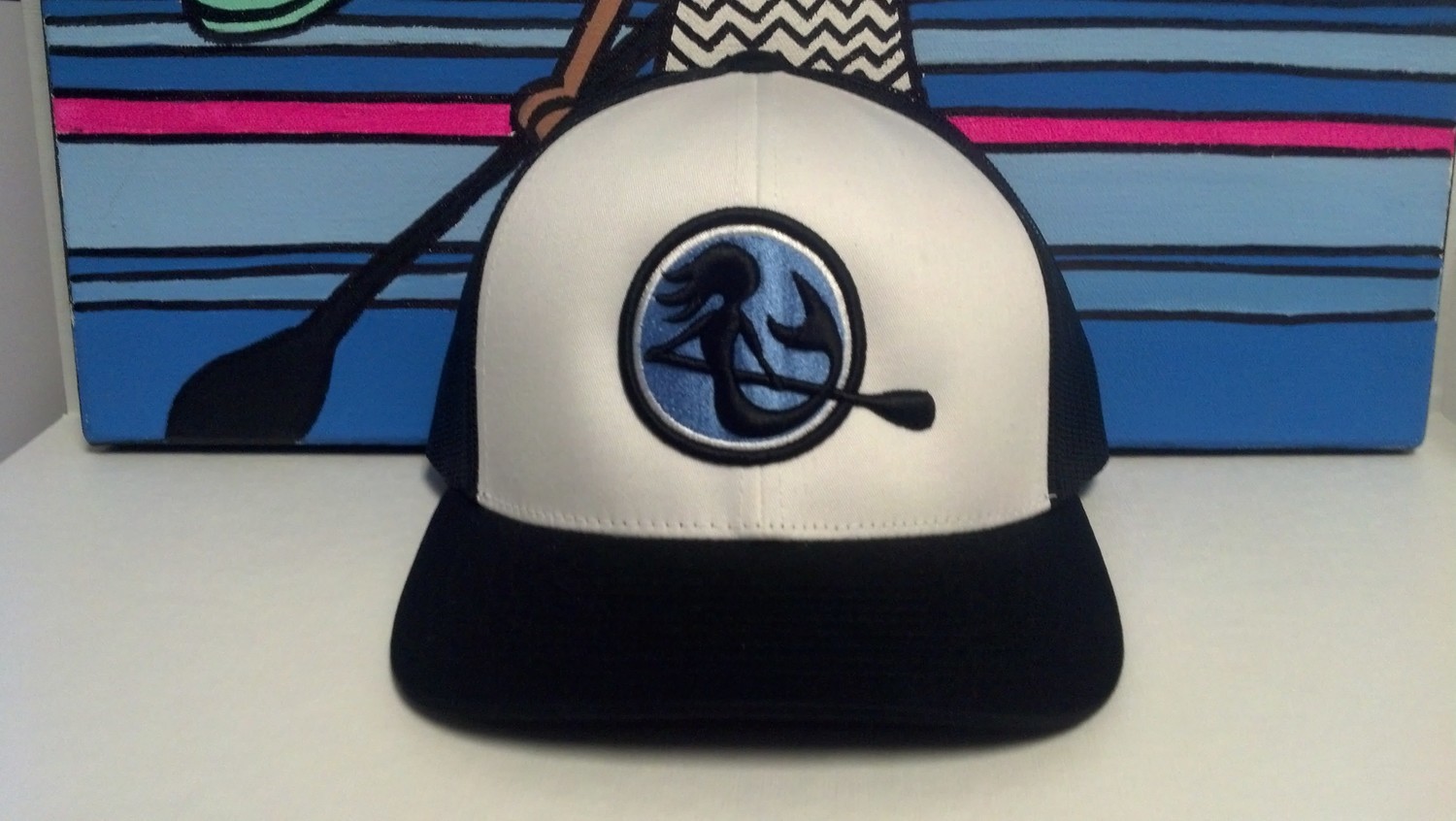 SUP Mermaid™ Black/White Snapback