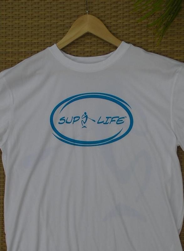 SUP LIFE® Short Sleeve Performance Shirt(White)