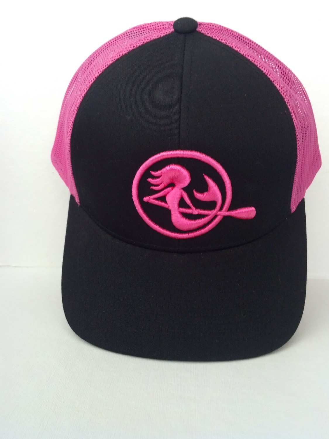 SUP Mermaid™ Black/Fuchsia Pink Snapback