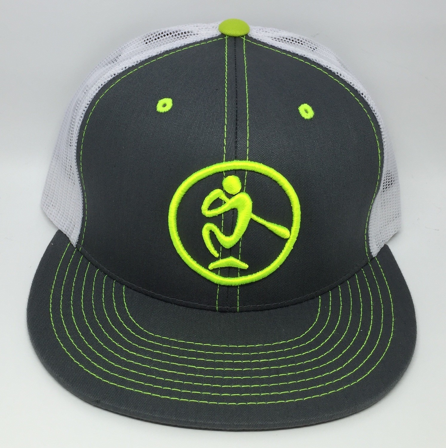 SUP LIFE® - Grey/White Neon Yellow Snapback