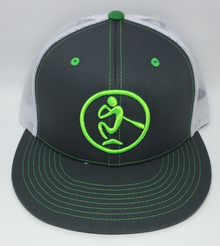 SUP LIFE® - Grey/White Neon Green Snapback