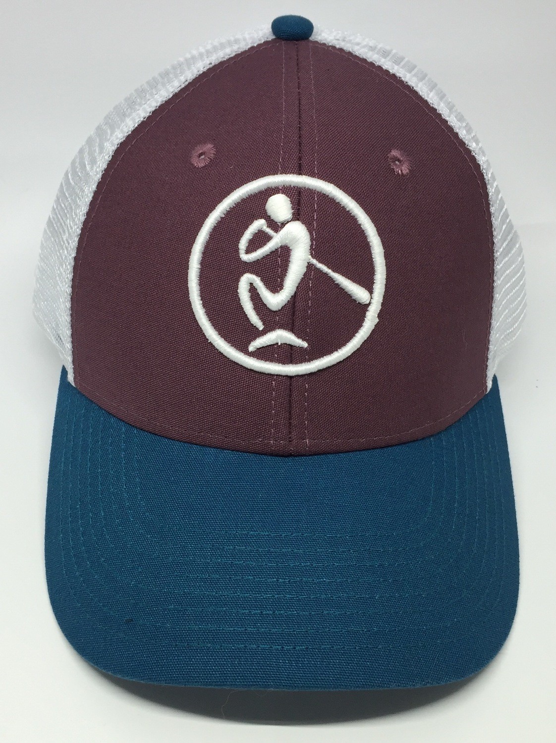 SUP LIFE® - Navy, White &amp; Port Embroidered Snapback