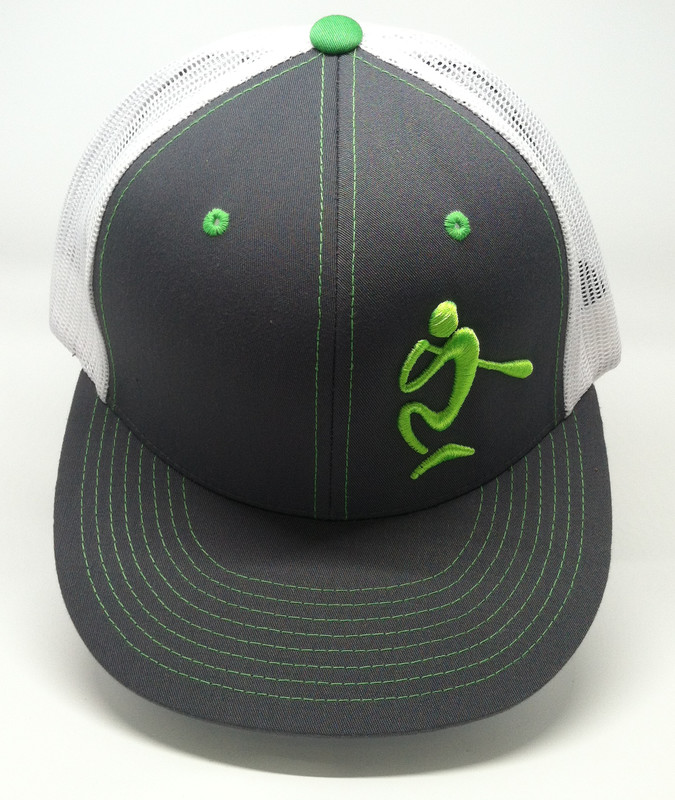 SUP LIFE® - Grey/White Neon Green Snapback