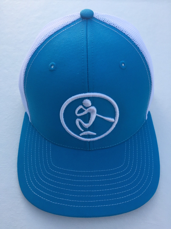 SUP LIFE® - Cyan Blue &amp; White Snapback
