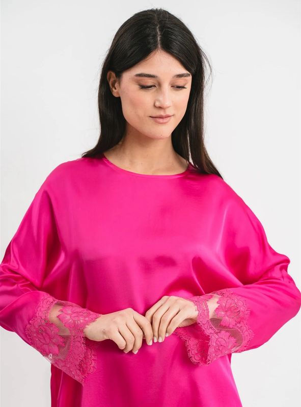 Blusa pizzo