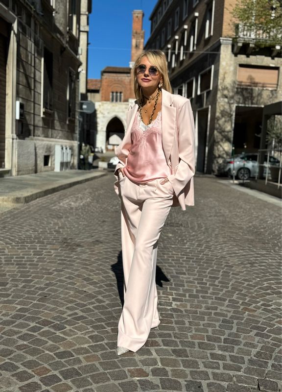 Tailleur rosa
