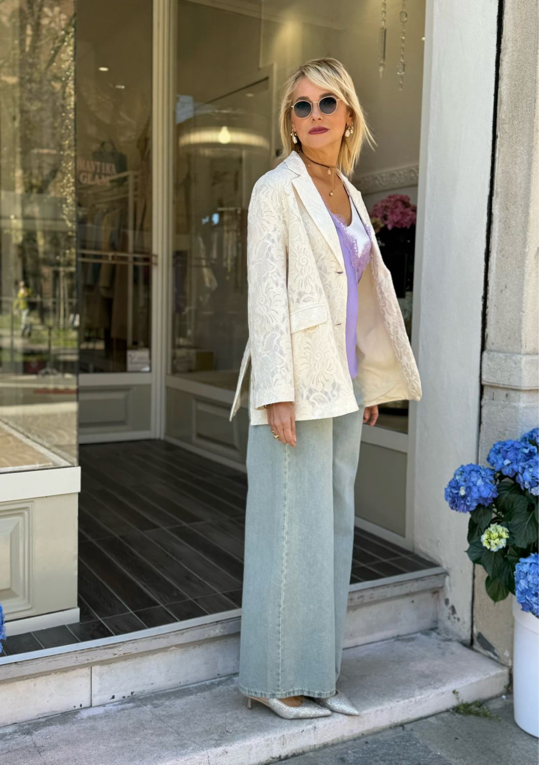 Blazer pizzo