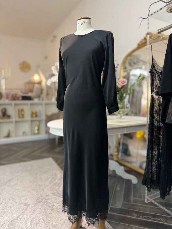 Abito lace nero