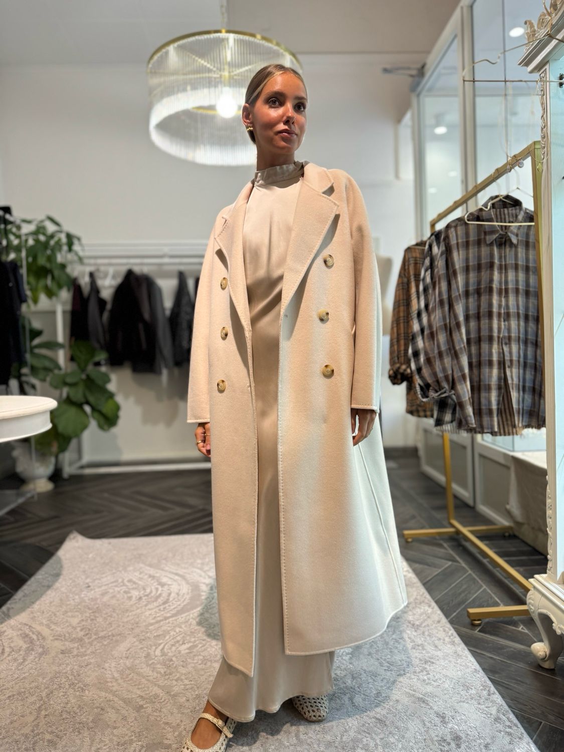 Cappotto cashmere e lana