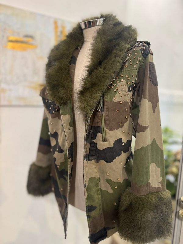 Giacca camouflage